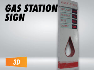 Gas Station Price Sign