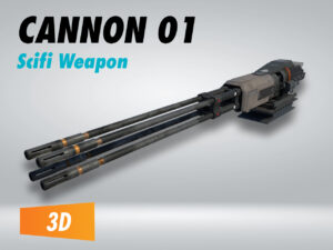 Scifi Cannon 01
